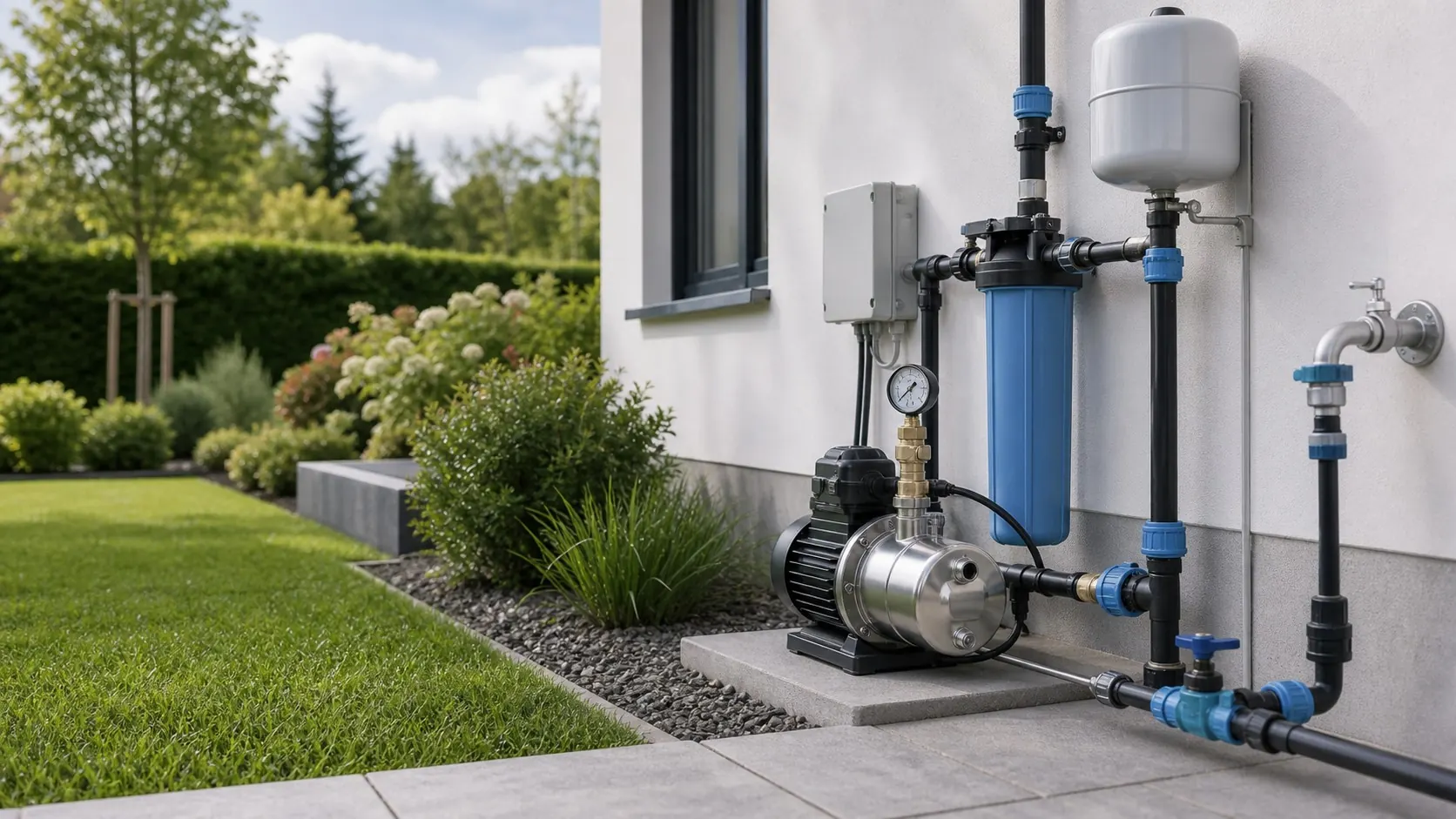 Brunnen-Service mit Pumpentechnik